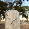 CHOCKER CAMURÇA E PERÓLAS