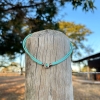 CHOCKER FERRADURA VERDE TURQUESA
