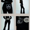 CALÇA FEMININA BORDADA