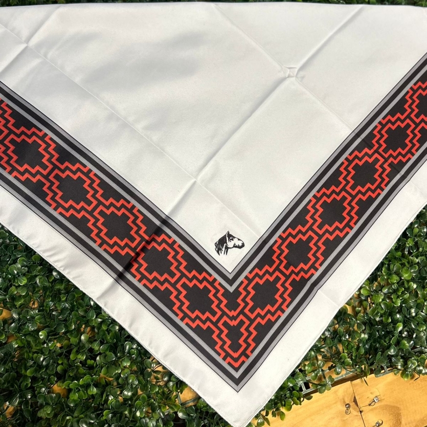 LENÇO COUNTRY- BANDANA - Branco