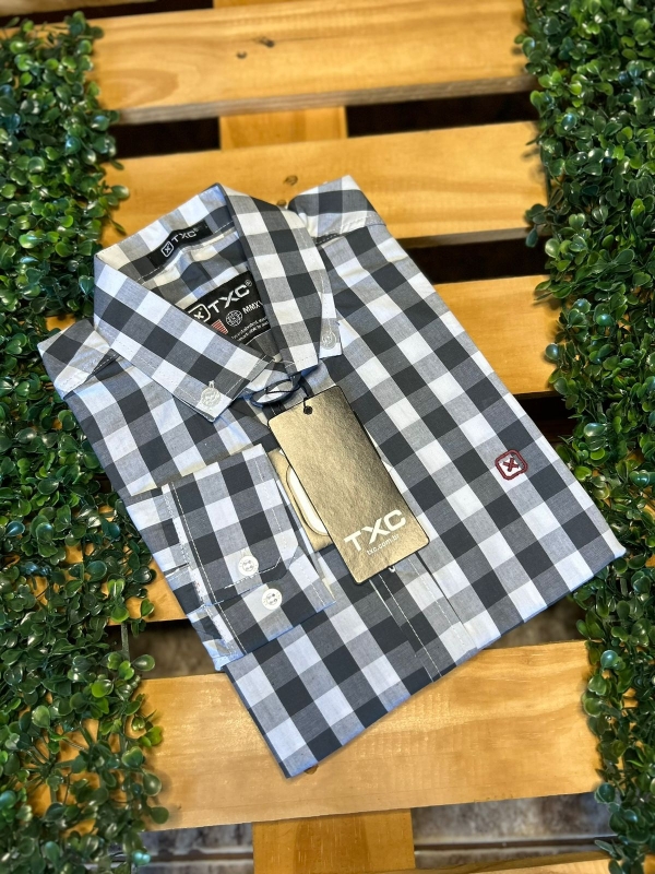 CAMISA XADREZ MASCULINA MANGA LONGA - Imagem 2