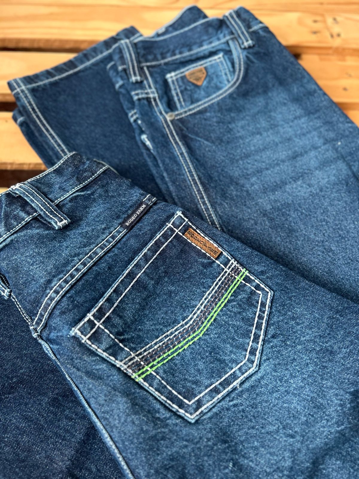 CALÇA MASCULINA BORDADA