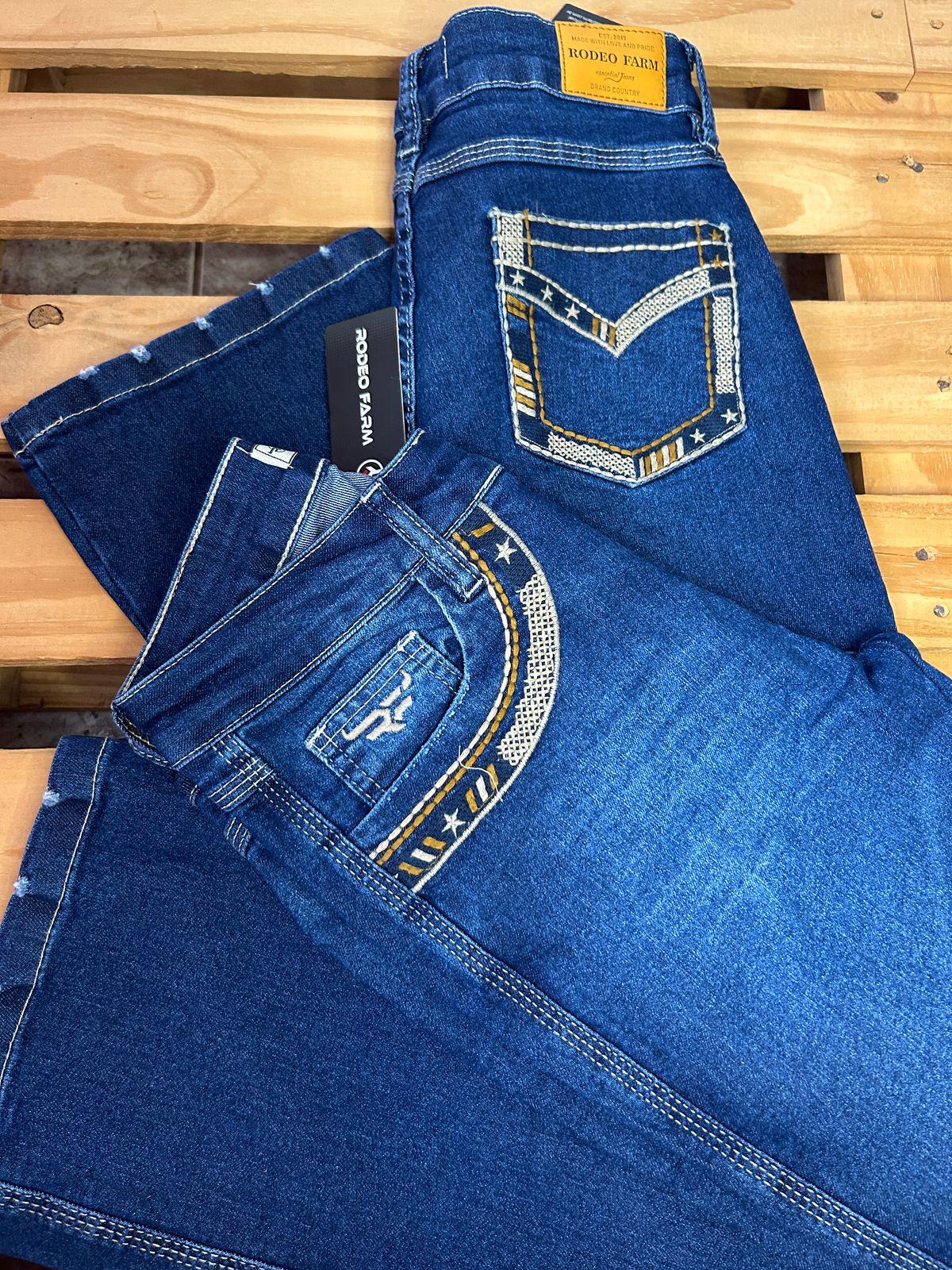 CALÇA FEMININA BORDADA - Imagem 5