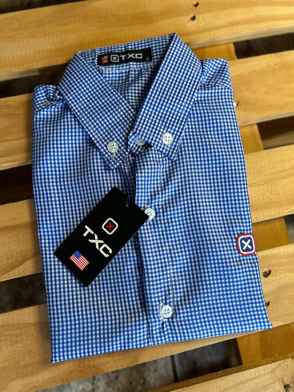 CAMISA XADREZ MASCULINA MANGA CURTA