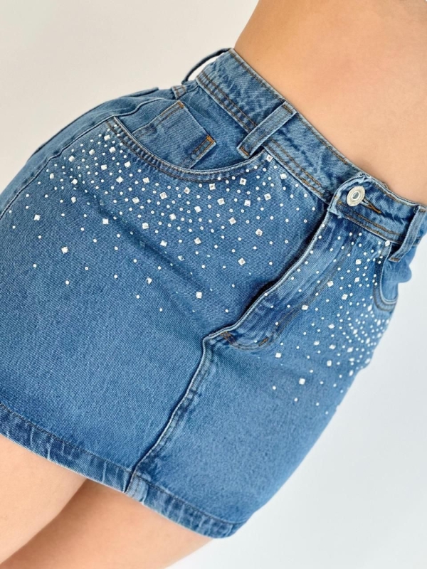 SAIA JEANS COM PEDRARIAS