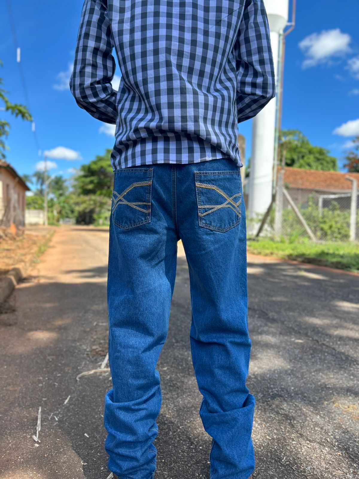 CALÇA MASCULINA MODELO BALÃO