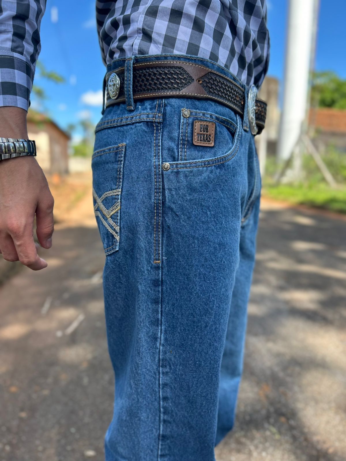 CALÇA MASCULINA MODELO BALÃO - Imagem 3