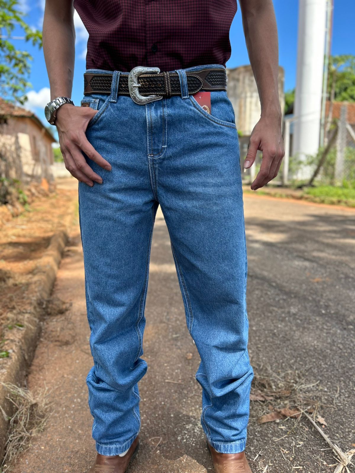 CALÇA MASCULINA MODELO BALÃO - Imagem 4