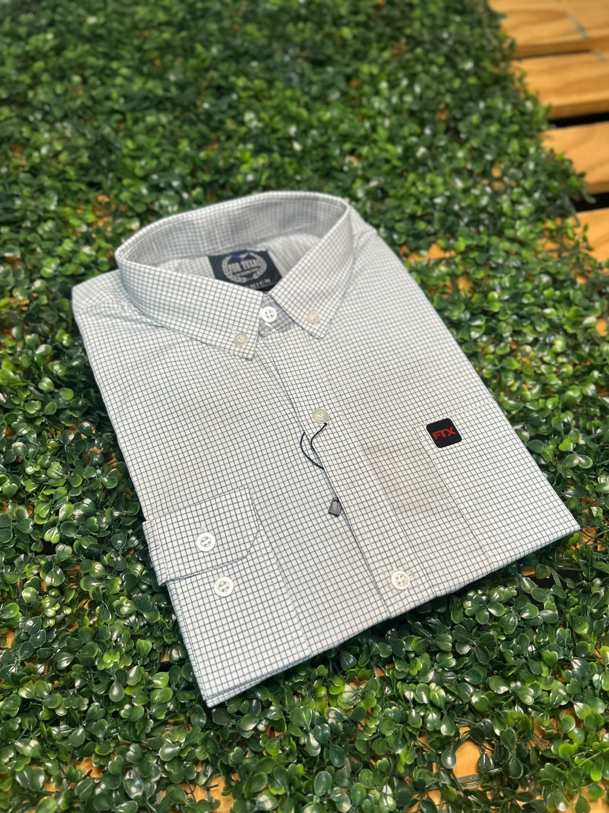 CAMISA XADREZ MASCULINA MANGA LONGA - Imagem 2