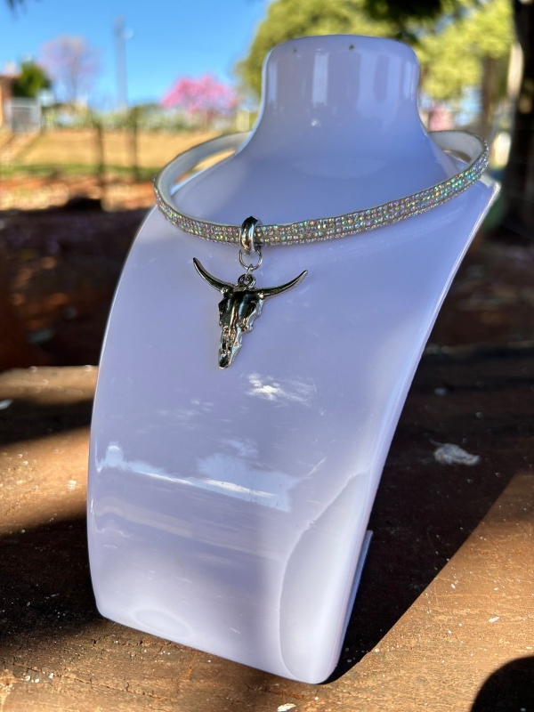 CHOCKER GRAVATINHA GARGANTILHA - Imagem 3