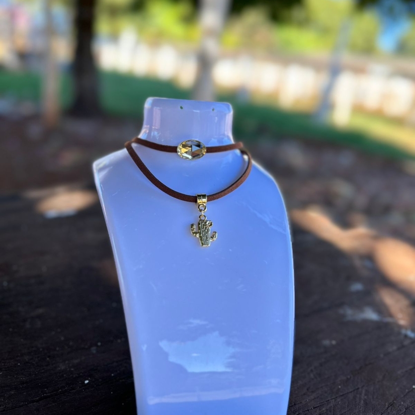 CHOCKER DUPLA CACTO