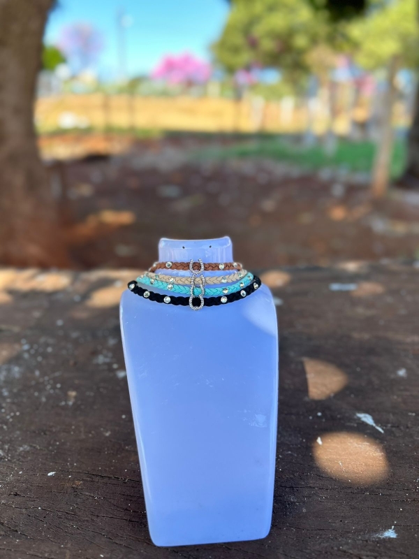 CHOCKER FERRADURA TRANÇADA - Imagem 2