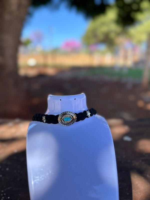 CHOCKER TRANÇADA CONCHO - Imagem 2