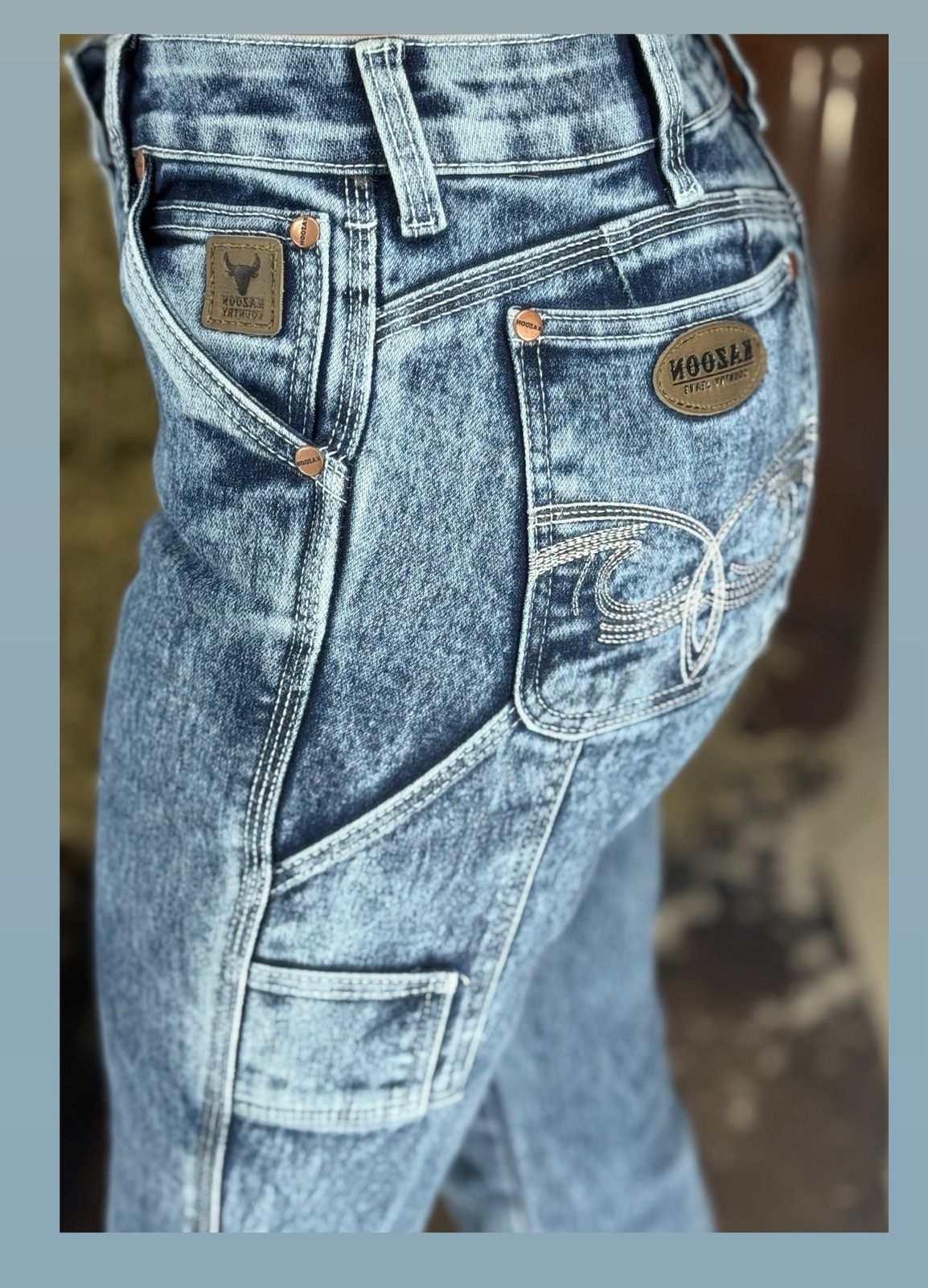 CALÇA CARPINTEIRA FEMININA - Imagem 3