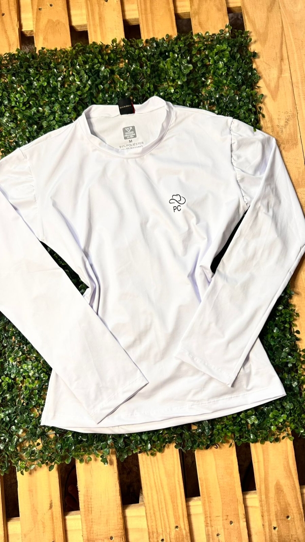 CAMISA TÉRMICA FEMININA COM PROTEÇÃO UV
