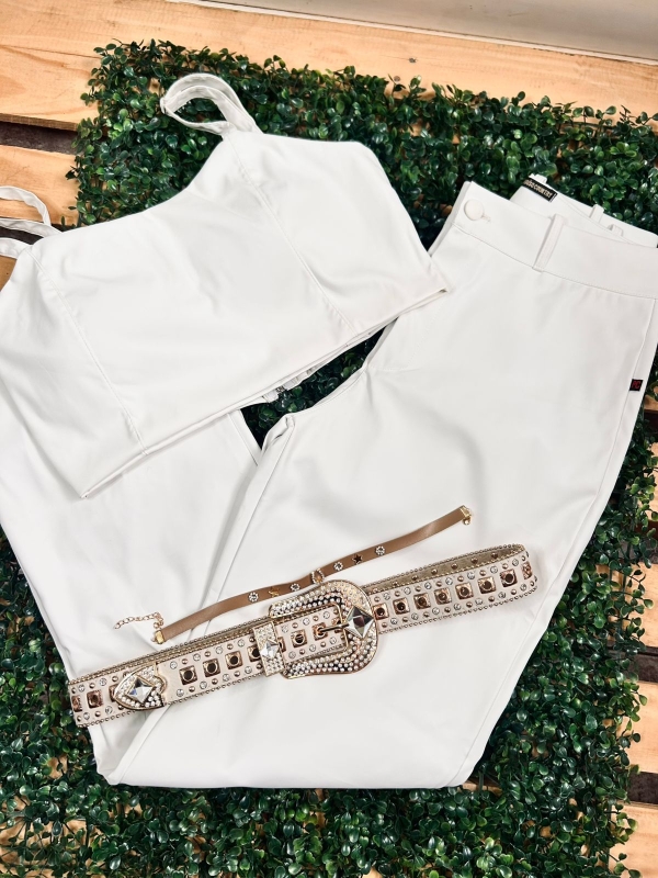 CROPPED FEMININO EM COURINO COM BOJO E ZÍPER - Imagem 5